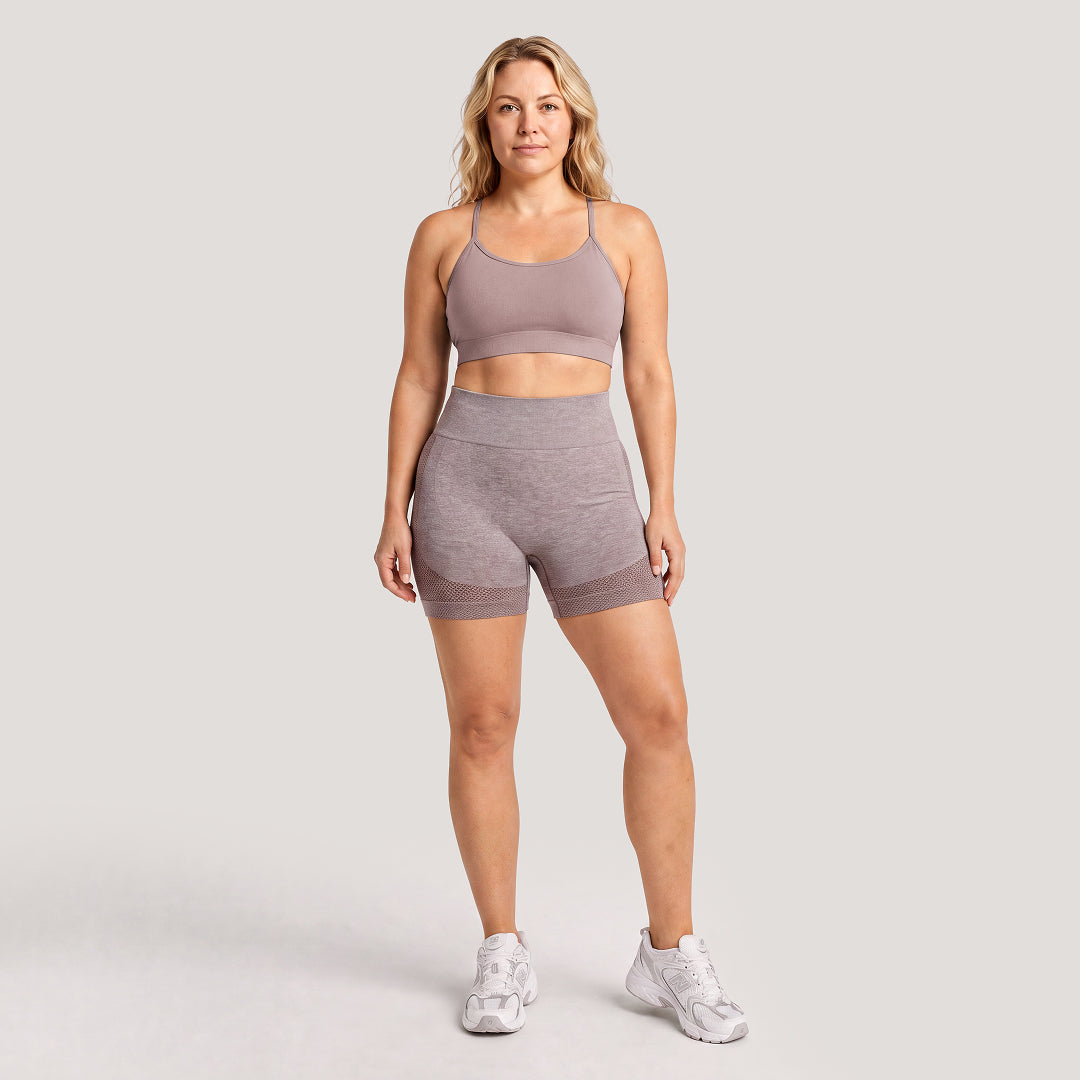 3D CelluSmooth High-Waisted Compression Booty Shorts