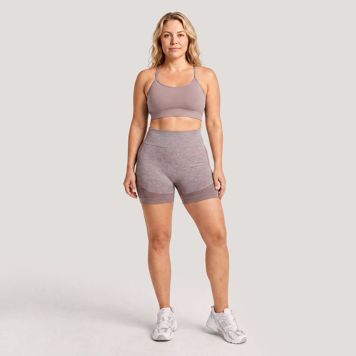 3D CelluSmooth High-Waisted Compression Booty Shorts