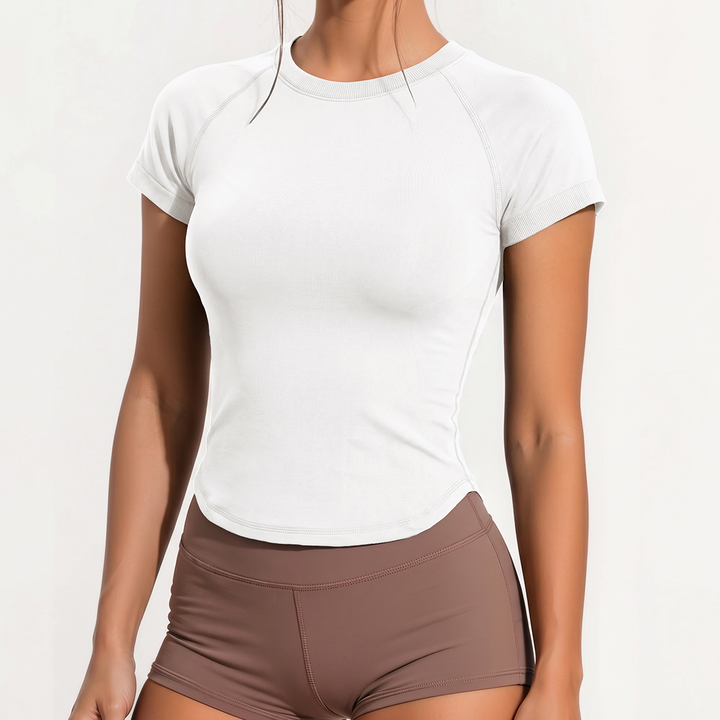 ShapeFlow Crew Neck Tee | Built for Movement and Designed for Comfort