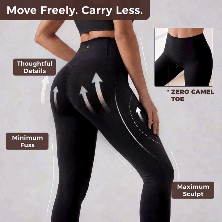 Hidden Pocket Lifestyle Leggings - Move Freely. Carry Less. Zero Compromise.