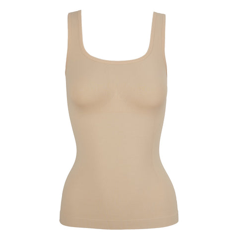 Wide-Strap Tummy Control Shaping Tank